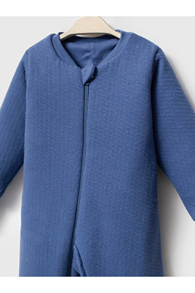 Ella Bonna Fermuarlı Bisiklet Yaka Uyku Tulumu Çoraplı Patikli 2,5 Tog