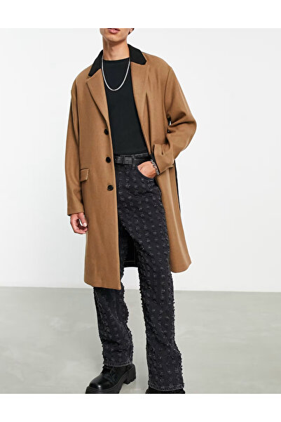 TopMan Topman coat, mix colors