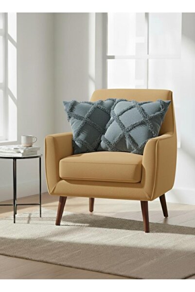 Markaev Diamond Modern Woven Throw Pillow Cover Set of 2