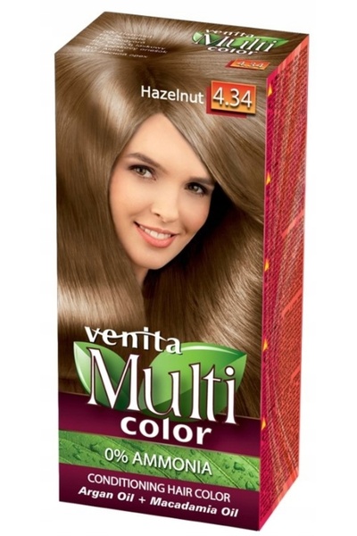 Other VENITA MULTI COLOR Hair Dye 4.34 Hazelnut