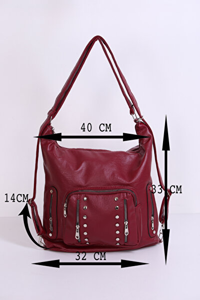 byFOX Fashion Casual Top-Handle Bag with Double Compartments, Front Trocley, 4 Pocket Compartments, Shoulder Strap, Width: 39 Cm, Length: 34 Cm, Bottom: 11 cm