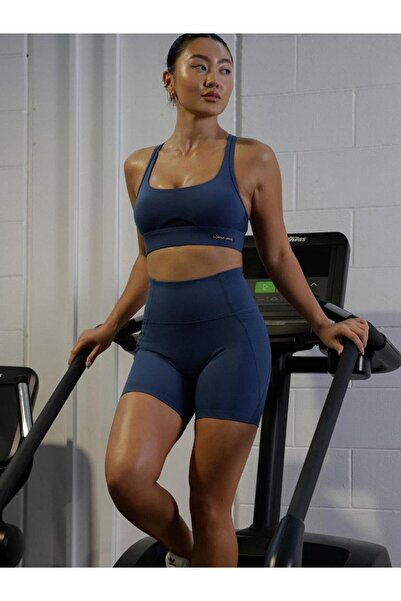 Lorna Jane Hi-Fold No Ride Recycled Pocket Bike Short Biker Leggings