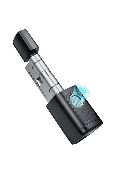 AceMining Smart lock 60-90 mm, /code/card, Bluetooth, application, black