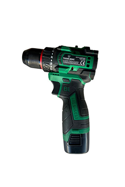 Hırdavat TIGER KING 16.8V Kömürsüz Şarjlı Matkap Seti