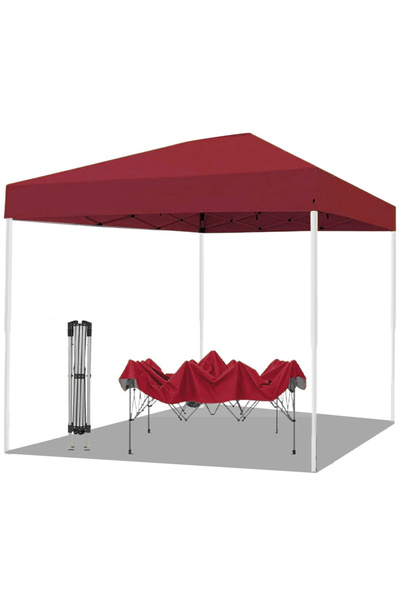 Sumkyle خيمة خارجية منبثقة - قفل مركزي حاصل على براءة اختراع بضغطة واحدة خيمة خارجية للشاطئ مظللة