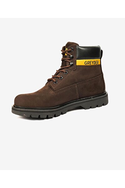Greyder Erkek Kahverengi Hakiki Deri Bot 5K1UB10450