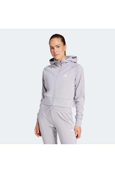 adidas Aeroready Game and Go Women's Purple Jacket (Ix5066)