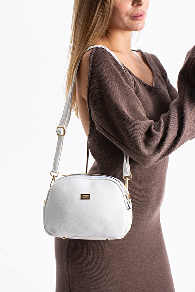 Sanmorris 1435 Geantă de umăr și crossbody pentru femei, din piele artificial...