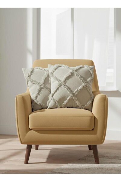 Markaev Diamond Modern Woven Throw Pillow Cover Set of 2