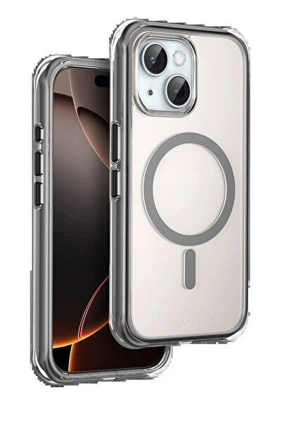 ONEGIF غطاء تيك إم آر تي لهاتف آيفون 15 هالك ماجسيف (132441) - أسود