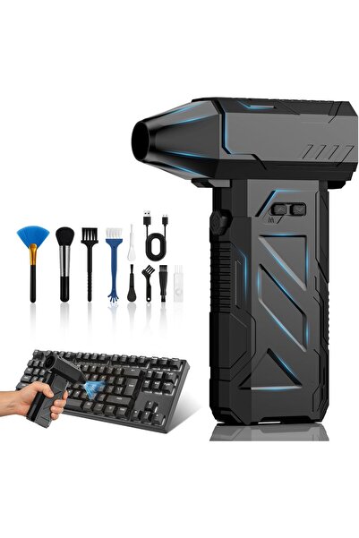 Shuniu Φορητός φυσητήρας αέρα 130000RPM, 3 ταχύτητες, μπαταρία 6000mAh, 200G/...