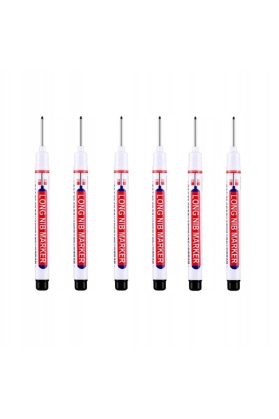 Other Marker de construcții pentru găuri adânci, 6 buc., negru