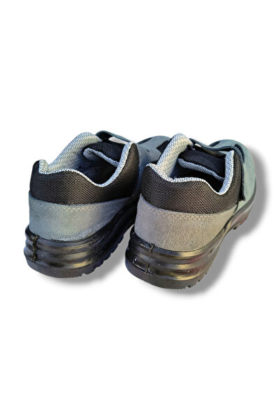 Kavi Work shoes no. 44, made of suede, with metal toe cap, industrial use