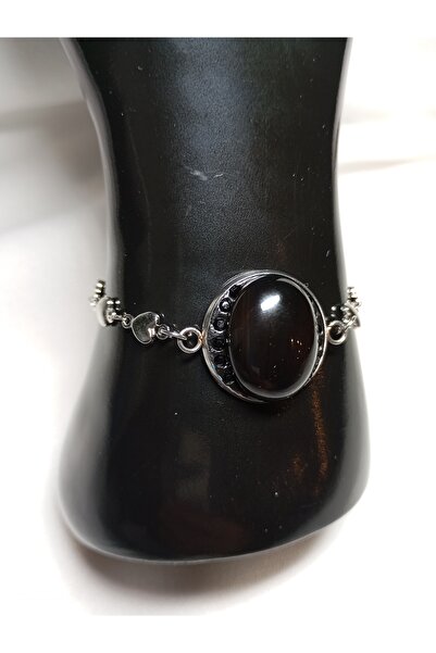 OEM Jewelry set with Onyx 18*13 and Swarovski crystals