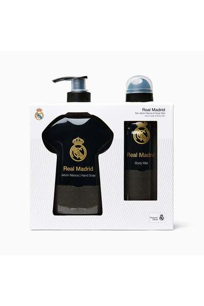 Real Madrid Set cadou pentru bărbați, săpun lichid și spray de corp, Real Madrid, 2 articole