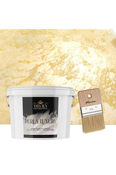YaYa Color Vopsea decorativa de Lux, Perla Luxury cu Fulgi Perlati, Fildes De...