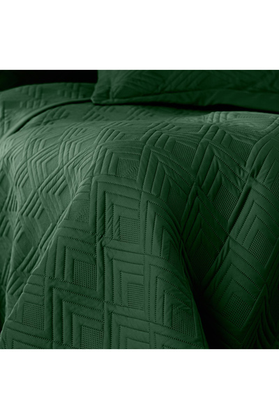 Amelia Home Quilted bedspread, Ophelia, 70 g/m2, 240x260 cm, Green