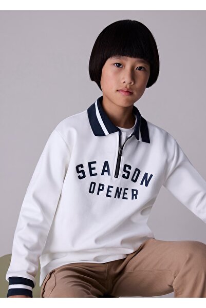 MAYORAL Boy's Zippered Sweatshirt