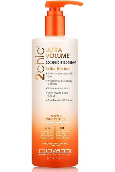 Giovanni بلسم 2chic Ultra-Volume، 24 أونصة - تركيبة مكثفة مع البابايا واليوسفي