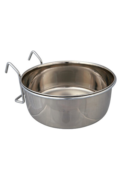 Trixie Stainless Steel Bird Feeder with Hanging Support, 900 ml / 14 cm