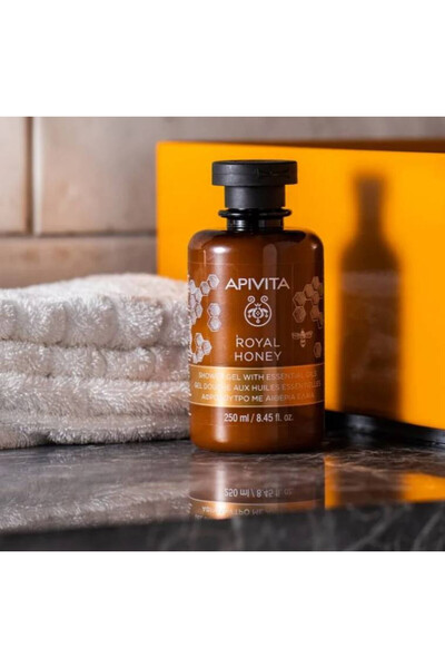Apivita Royal Honey Moisturizing Shower Gel, 250 ml