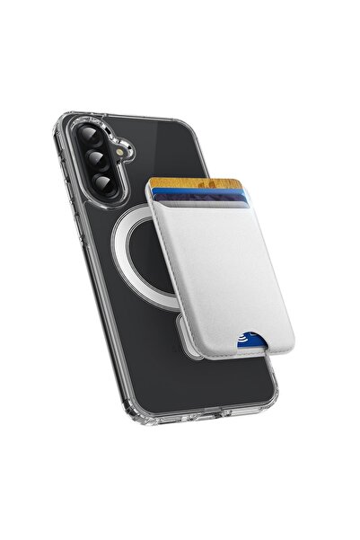 SKYDDAR INNOVATION Case for Samsung Galaxy A17 5G / Galaxy A17 4G, MagSafe Pro silicone, sticker set, Transparent