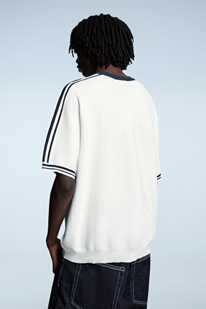 Bershka Short sleeve sport print T-shirt