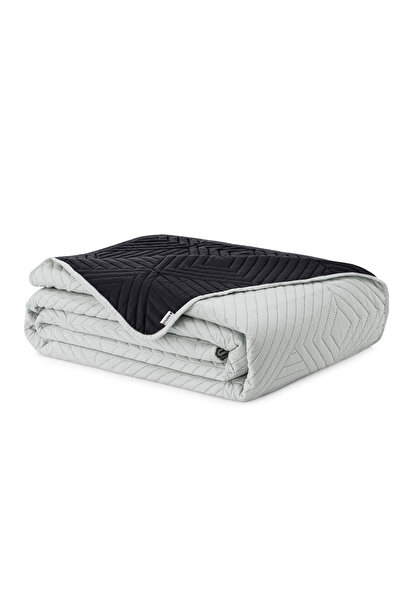 Amelia Home Microfiber quilted bedspread, Softa, 70 g/m2, 240x260 cm, Black