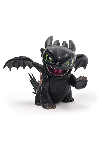 Dragon How To Train Your 2025 - Roaring Minis Toothless Figure, Black, 4 Years+