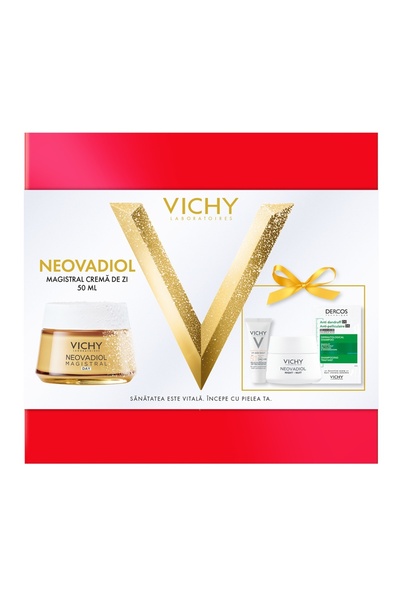 Vichy Package Novadiol Magistral Day Cream 50 ml + Night Cream 15 ml + Fluid SPF 50+ 3 ml + Shampoo 6 ml