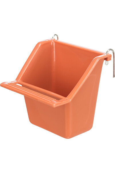 Trixie Plastic Bird Feeder, 80 ml / 6×6 cm, Various Colors