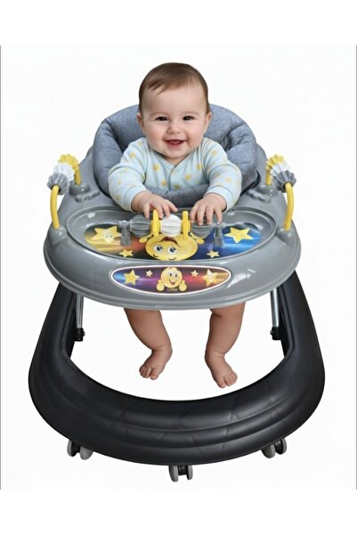 Hobbys RB-1030 Minnoş Oyuncaklı Katlanabilir Çocuk Yürüteci