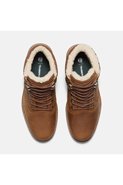 Timberland Britton Road Mid Warm Lined Waterproof Men's Brown Boots - Tb0A6Cfxem41