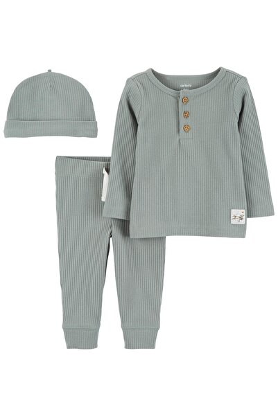 Carter's Baby Boy Top and Bottom Set 3 Pack