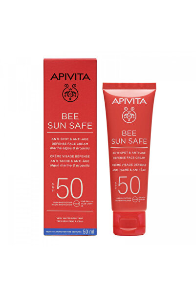 Apivita Αντηλιακό Bee Sun Safe κατά των σπυριών SPF50, 50 ml