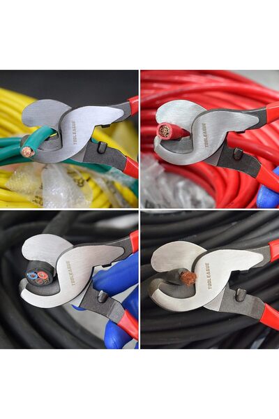 Generic TOOLEAGUE 25.4 cm Heavy-Duty Cable Cutter for Aluminum, Copper & Communication Cables