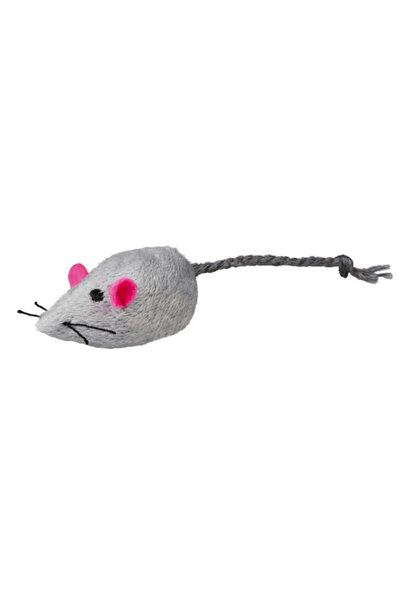 Trixie Cat Toy, Set of 2 Mice with Bell, 5 cm