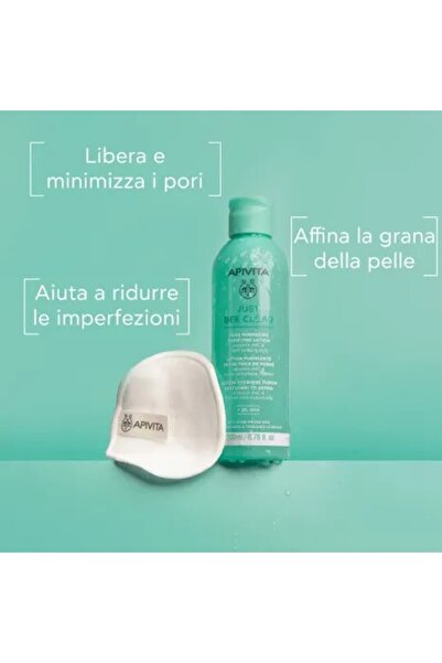 Apivita Loțiune purificatoare Just Bee Clear pentru pori dilatați, 200 ml