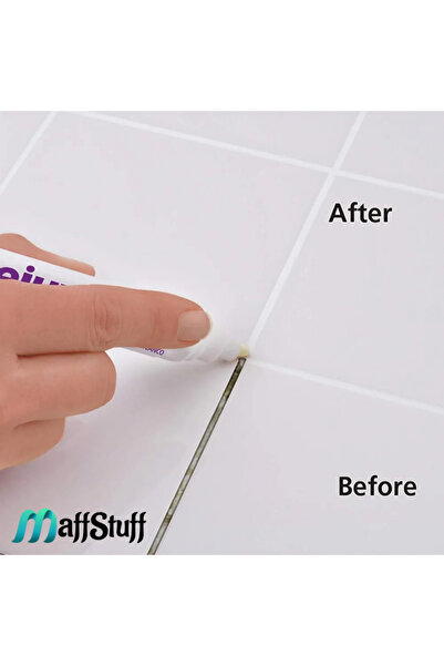 MaffStuff Permanent Corrector Marker for Tile & Stoneware Joints White 15ml MaffStuff® ✨
