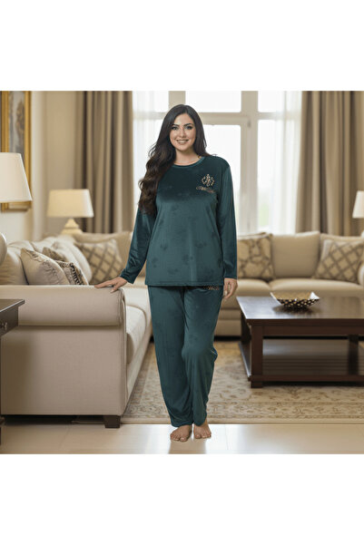 alqarat Comfortable winter velvet set