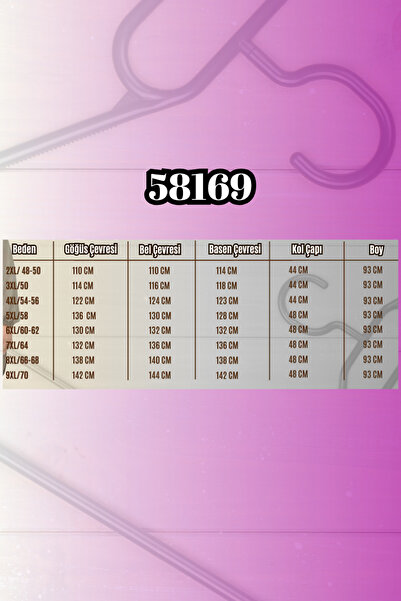 Eslina 58169 Plus Size Judge Collar Snap Fastener Modal Tunic - Brown