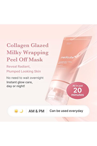 Medicube Collagen Glazed Milky Glow Daytime Wrapping Mask