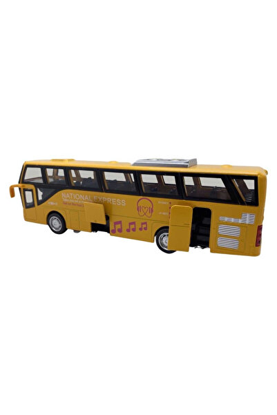 JPT Yellow Express Bus Model with Sound & Lights