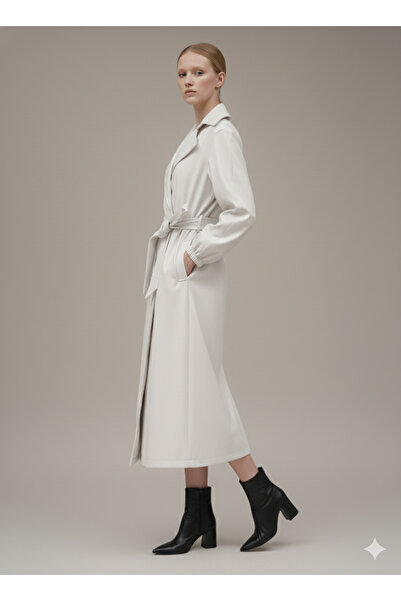 HeviStor Women's Trench Coat, a Quality Fabric