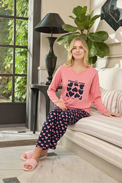 Aydoğan Atlas Long Sleeve Women's Pajama Set