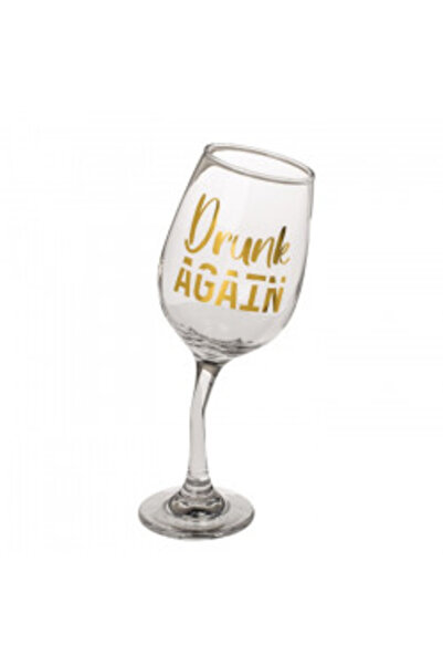 OOTB Wine Glass 'Drunk Again?'