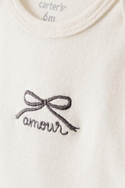 Carter's Baby Girl Gray Set of 3