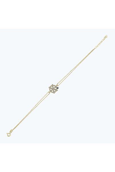 Altınbaş Altın Kar Tanesi Bileklik