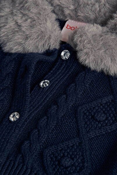 Boboli Дівчачий плюшевий кардиган