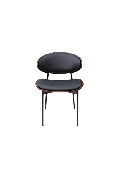 ARTA DOOR Calypso Chairs Black Eco-Leather, - Scandinavian, Modern, HoReCa, Kitchen, Living Room, Office